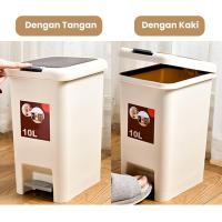 ราคา ถังขยะแบบปิด BCT3706/ ถังขยะแบบสเต็ปออน/ ถังขยะแบบมีฝาปิดพลาสติก (43570810190)