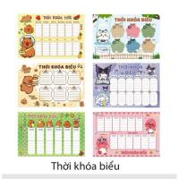 ราคา โต๊ะเวลา 1 ชุด 4 แผ่นพอสําหรับนักเรียนทุกระดับ ทั้งปี (42774457243)