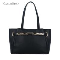 ราคา กระเป๋าโท้ต Carlo Rino Black Daphne (24782486554)