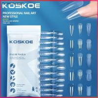 ราคา Technicolorsky Matte Press On Nail Tips Soft Full Cover เล็บปลอมโลงศพแคปซูลเล็บปลอม American Gel X Capsule เล็บ Extension Art TSY (41574611554)