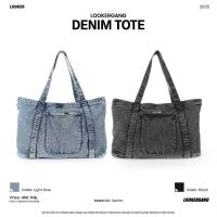 ราคา LOOKERGANG - DENIM TOTE(กระเป๋ายีนส์) (42619859518)