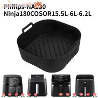 ราคา HGOUGVT จานอบ,แถบกรองน้ํามันแบบใช้ซ้ําได้ Air Fryer แม่พิมพ์,ทนทาน 6.2L ซิลิโคนเบเกอรี่สําหรับ PhilipsNA230 COSORI6.2L Airfryer Accesorios (43653251541)