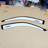 ราคา กันสาด Isuzu d-max สีขาว 4 ประตู ใส่year 2002 - 2011 (44800234184)