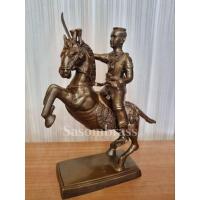 ราคา พระนเรศวรมหาราชทรงม้า ทองเหลือง (29710268506)