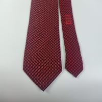 ราคา เนคไทมือสองVersace Silk Tie Red White Polka Dot Design Made in Italy (40762164150)