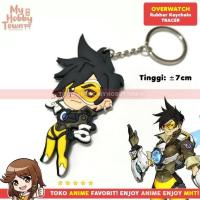 ราคา พวงกุญแจยาง GANTUNGAN Overwatch: Tracer (47801313714)