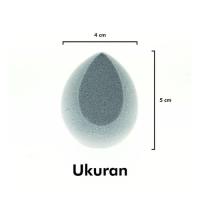 ราคา Tammia BB-26 Fusion Microfiber Makeup Beauty Blender Sponge สีดํา ตัดเอียงก้นแบน (28137906833)