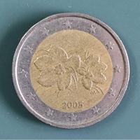 ราคา เหรียญต่างประเทศ ฟินแลนด์ Finland 2 ยูโร Euro ปี 2005 ผ่านการใช้งาน สภาพสวยๆ (27261041825)