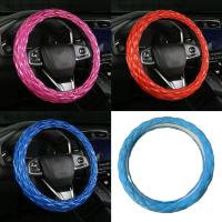 ราคา ที่หุ้มพวงมาลัยรถยนต์ 38 ซม. ปลอกหุ้มพวงมาลัยรถยนต์กันลื่น (43121502161)