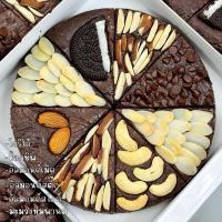 ราคา บราวนี่หนึบ(สูตรเนยแท้)1ปอนด์ ดาร์คช็อคโกแลตแท้ (46851603581)