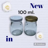ราคา ขวดแก้วพุดดิ้ง กระปุกแก้วพุดดิ้ง 100 ml ฝาเกลียวล็อค (24365219142)