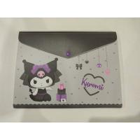 ราคา ของสะสมของญี่ปุ่นเเท้ -94-Sanrio-Cut Cloth-แฟ้มใส่อาหารญี่ปุ่นเเท้-Kuromi-ญี่ปุ่นเเท้ (25601846149)