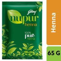 ราคา HOTGoorej Nupur Henna 100% Natural ผงเฮนน่า นูเปอร์ ผงย้อมผม เฮนน่า ธรรมชาติ ขนาด 65 กรัม (47050990504)