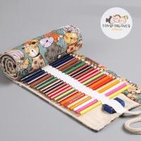 ราคา กระเป๋าผ้า กระเป๋าดินสอ แบบม้วนเก็บได้ (ไม่มีสีในเซต) กระเป๋า ใส่สีแบบม้วน ดินสอสี Bag For Pencil And Pen (4560618820)