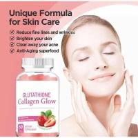 ราคา Glutathione Collagen Glow กลูต้าไธโอน 60 แคปซูล ผิวขาวใส บำรุงผิวให้กระจ่างใส (42561623508)