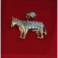 ราคา จี้ทองฝังเพชร รูปแพะ สำหรับ คนเกิดปีมะแม ของขวัญ วันเกิด วันครบรอบ สินค้าลดราคา พิเศษ (24814674263)