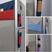 ราคา โกดัง [ฟรีทอง] ฝาครอบมือจับตู้เย็น, ฝาครอบมือจับตู้เย็น, ที่จับตู้เย็น, ที่จับตู้เย็นสองประตู, ประตูเดียว (44500903294)