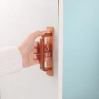 ราคา มือจับประตูบานเลื่อนมือจับประตูกระจกแบบไม่เจาะรูประตูบานเลื่อนมือจับลิ้นชักหน้าต่างประตูบานเลื่อนเรียบง่ายมือจับประตูตู้ (27832677215)