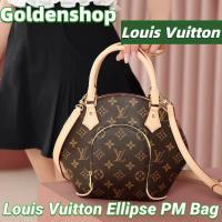ราคา หลุยส์วิตตอง Louis Vuitton Ellipse PM Bagกระเป๋าสะพาย LV จริง สินค้าขายร้อน (24291846053)