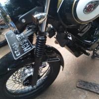 ราคา ขายึดป้ายทะเบียนไฟตัดหมอก Kawasaki w175 (26192357787)