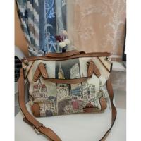 ราคา กระเป๋าโท้ตหนังแท้ Sonovi (Preloved ) (29727728533)