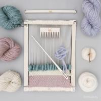 ราคา DIY Wooden Looms Set Craft Art Weaving Wooden Frame Idea for Beginners (42457151834)