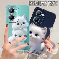 ราคา HP REALME C33 NEW Softcase Liquid Fashion Case เคสซิลิโคนยืดหยุ่นล่าสุด (48100168125)
