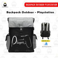 ราคา PS4 PS5 PS5 SLIM XBOX SERIES BAGPACK ภายนอกประตู PLAYER โลโก้กระเป๋าเดินทาง (25257602274)
