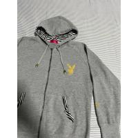 ราคา เสื้อฮู้ดซิป playboy ผสมลายม้าลาย แท้ มือ2 (27081204131)