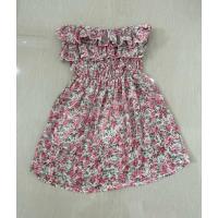 ราคา มินิเดรส เกาะอก ลายดอกกุหลาบ สีชมพู (25863047588)