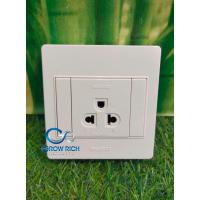 ราคา "HaCO" ชุดเต้ารับกราวด์เดี่ยว,กราวด์คู่ (สีขาว)-(ติดลอย) (25065580014)