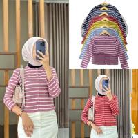 ราคา STRIPED CARDIGAN / WOMENS STRIPED CROP CARDIGAN / LONG-SLEEVED CROP (26513570705)