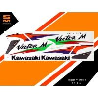ราคา สติ๊กเกอร์ kawasaki victor m ปี 1996 สีเขียว (2389030551)