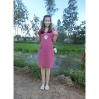 ราคา เดรสผ้าฝ้ายทอมือย้อมสีธรรมชาติ (106993633)