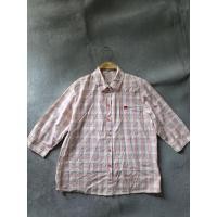 ราคา Guy Laroche เสื้อเชิ้ตลายสก็อตโทนสีครีมแดงคอปกกระดุมหน้าแขนยาวงานสวยไซส์(42)อก42ยาว26(งานมือสอง)30 (27588282324)