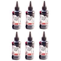 ราคา ColorFly หมึกเติม canon เกรดA สีดำ 100ml. * 6ขวด(black) (5963051736)