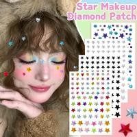 ราคา เครื่องประดับ 3D Star Diamond Face - สติ๊กเกอร์ Rhinestone ประกาย - รอยสักหน้าชั่วคราว - รูปลอกแต่งเล็บ - DIY Face Jewels แต่งหน้า - Y2k, หวาน, เซ็กซี่ - สติ๊กเกอร์คริสตัลแวววาว (25340257877)