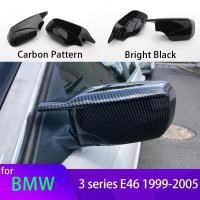 ราคา 2x คาร์บอนไฟเบอร์ดูสีดํากระจกมองหลังด้านข้างสําหรับ BMW E46 318i 318d 320d 320i 323i 325i 328i 330d 330i 330xi 1998-2005 (56400296812)