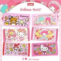 ราคา ของแท้ 100% ผ้าขนหนู Sanrio Doraemon One Piece Snoopy ขนาด 16x32นิ้ว (ผ้าเช็ดผม) รวมลาย (5089599763)