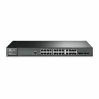 ราคา TP-Link TL-SG3424 JetStream 24-Port Gigabit L2 Managed Switch with 4 Combo SFP Slots, LT (15228153632)