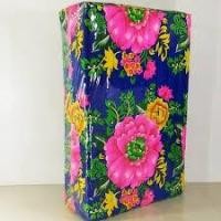 ราคา ที่นอน 3 พับ นุ่นแท้100% ขนาด 90ซม.x 170ซม. หนา 3 นิ้ว (สีน้ำเงิน) (1168168826)