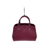 ราคา LOUIS VUITTON Handbag Montaigne BB_ Monogram Implants _ PNK Leather Strap Missing Direct from Japan Secondhand (51402109931)