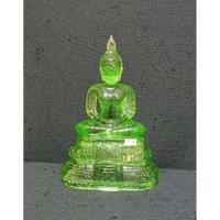 ราคา No. T/11 ปิด S/P พระบูชา พระแก้วมรกต 25 พุทธศตวรรษ ปี พ.ศ.2500 บล็อกไทย เนื้อแก้วเขียวสีตองอ่อน หายาก บล็อค THAI สำนักพุ (28914474314)