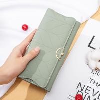 ราคา ซิปยาว แบบพั สีเขียว กระเป๋าบัตรเครดิต กระเป๋าสตางค์ 3พับ ซิป สวยๆ นิ่ม วินเทจ leather สตางค์หนัง long money rfid wallet women หนังแท้ เกาหลี สตางค์ใบยาว กระเป๋าตังค์ ผู้หญิง (24401628732)