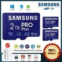 ราคา SAMSUNG PRO Plus Micro SD2TB 1TB Micro SD/TF Card 256gb 128GB แฟลช Micro Card 512GB U3 4K หน่วยความจํา TF Card 128GB Micro SD (41566437209)