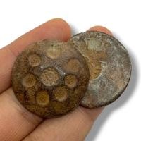 ราคา เงินฮาง เงินฮ้อย ทรงกลม เครื่องรางโบราณเรียกทรัพย์บ้านใดมีไว้จะส่งเสริมให้เงินทองไหลมาเทมาเข้าบ้าน (24617871700)