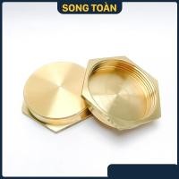 ราคา ฝาปิดปลั๊กท่อทองเหลืองปลั๊กเกลียวทองเหลือง 42 49 60 - ฝาปิดปลั๊กท่อทองเหลือง หญิง (28040038324)