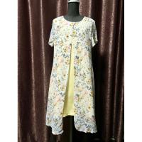 ราคา มือสอง (ให้นมได้ มีซับใน) Mamong ให้นมทรงคลุมเข่า เป็นผ้าสองชั้น ผ้าหนาด้านในสีเหลือง และเป็นผ้าคลุมชีฟอง ND011MM (43310564189)