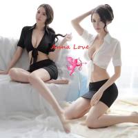 ราคา ชุดเลขา ชุดเลขาเซ็กซี่ ชุดออฟฟิศ ชุดคอสเพลย์ออฟฟิต ชุดคอสเพลย์เลขา สีขาวดำ สองเซ็ท ราคาส่ง Secretary Uniform M127 (12149746528)