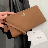 ราคา กระเป๋าสตางค์ Coach wallet 2 ซิป ไซต์ L แท้พร้อมส่ง ใส่มือถือได้ทุกรุ่รน (23384608422)